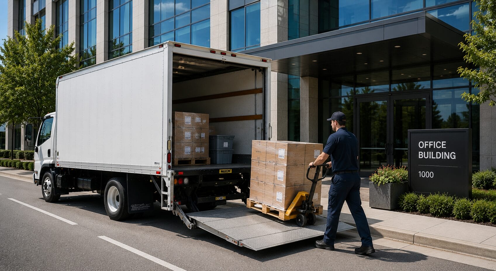 Dedicated Box Truck Freight Shipping | Liftgate & Direct Delivery