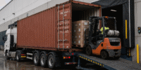 Professional container unloading services in Allentown, PA. Freight unloading, palletizing, warehouse storage, and Northeast distribution support from one logistics partner.